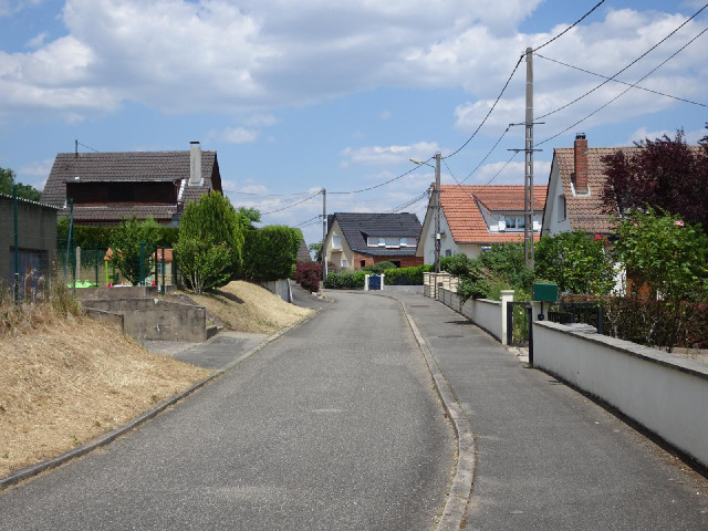 29th of September Road in Creutzwald.