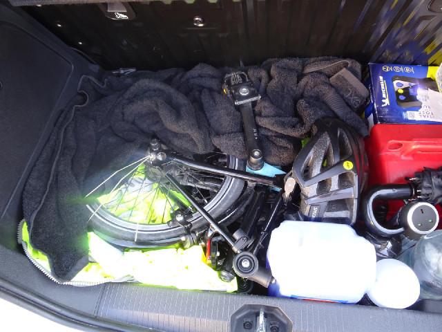 That's the last time I will need the bike on this trip. I won't say it worked perfectly because it g...