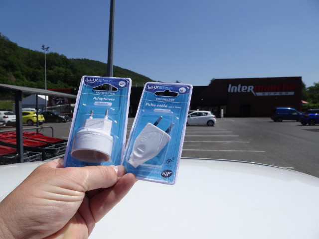 I went into this supermarket to see if there was a toilet in there. There wasn't but I did find what...