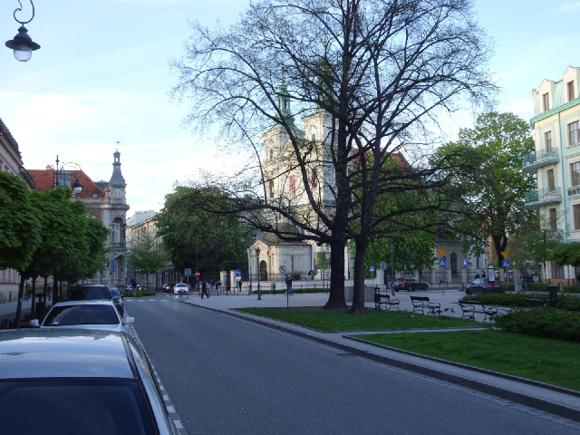 The same place but looking the other way.