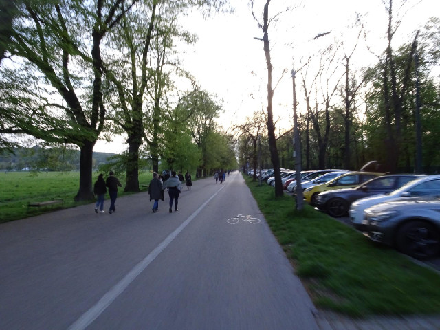 This is another great bike path.