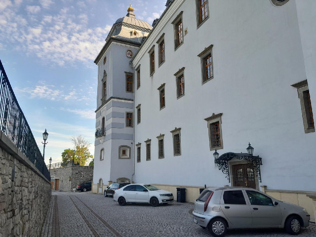 Tonight, I'll be staying in a castle. I got good views of it as I was driving towards it but, as usu...
