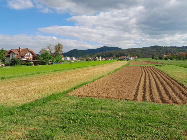 Scenery on the edge of Ljubljana.