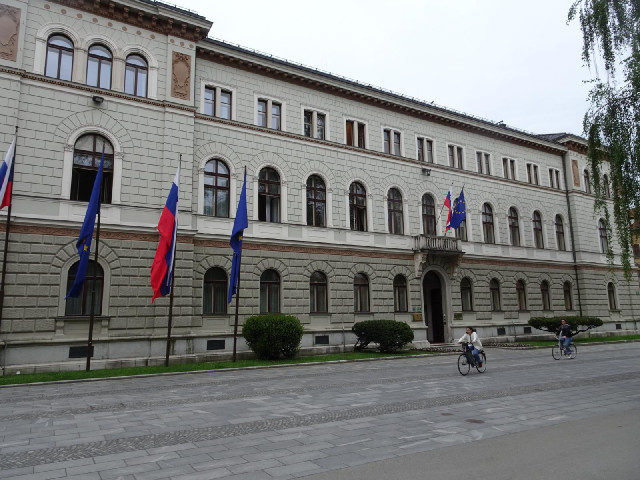 Slovenia's Presidential Palace.