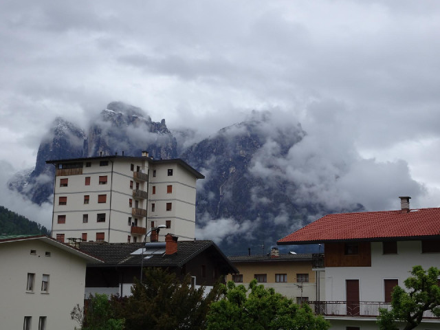 A view from the town of Agordo.