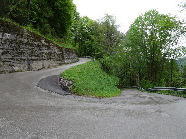 One of many hairpins on a road which I have come up by mistake. If I had done that on a cycling holi...