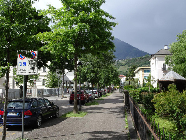 There are other 30th of April roads but I wanted to come to this one because the sign is in German a...