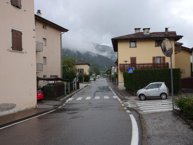 Next, 12th September 1703 Road in Vigolo Baselga.