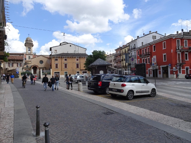 16th of October Square in Verona.