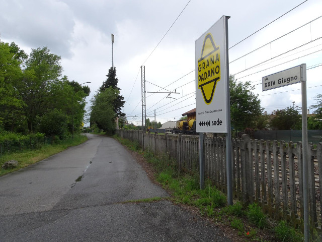 24th of June Road, on a strip of land between the motorway and the railway outside San Martino della...