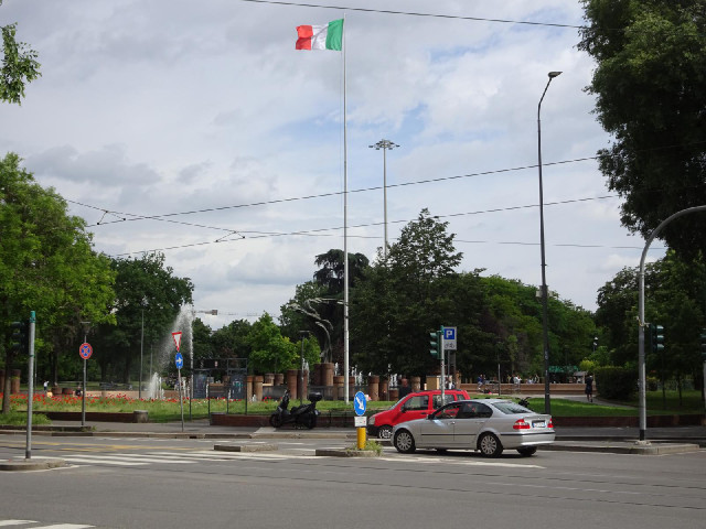 A different park, on the corner of road number 94...