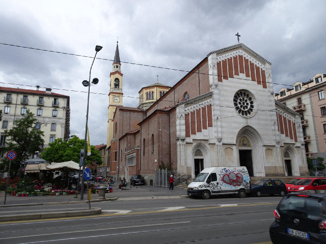 These bells are clanging and there is an ambulance siren honking. It's quite a cacophony.