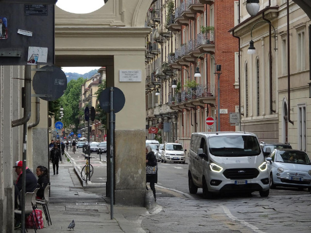 I've just come through another arch into my fifth and final destination for today.