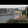 The bridge which I will use to reach Porto. There is another bridge further up the river which looks...
