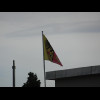 A failed attempt at getting a picture of what I assumed was this canton's flag but is actually the f...