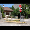 I'm now in Granges sur Vologne. Here at one end of 14th of November Road is a stone commemorating th...