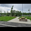 A rest area on the motorway just before the Hungary / Slovenia border.