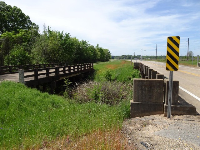 The sign names this water as a bayou. I don't think I've seen one of those before....