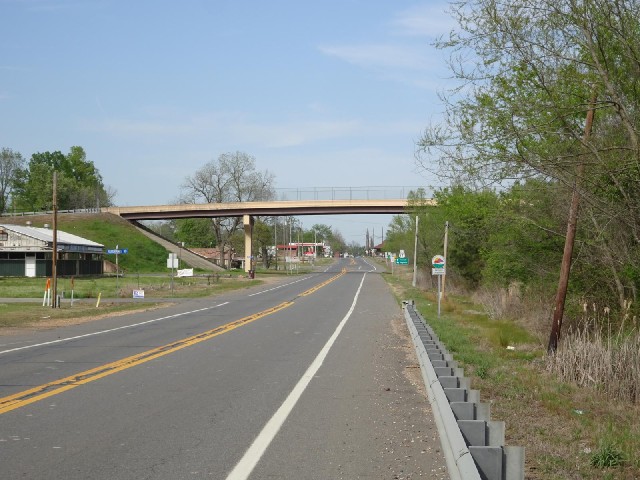 The road into Prescott. Today was at least 10 miles shorter than Thursday but a lot more tiring. The...