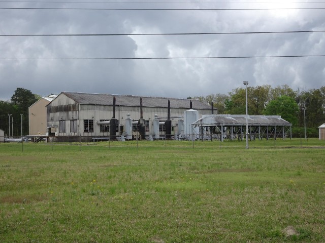 An old gas compression plant.