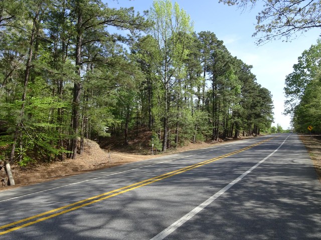 Today is hot and the air smells of pine trees. The track on the left has another strange name. It's ...