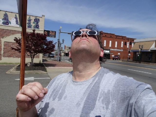 Okay, let's see what's happening up there.