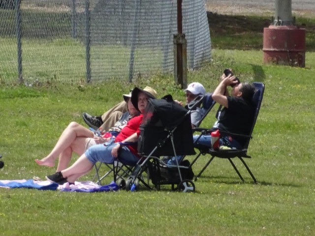 Eclipse watchers.