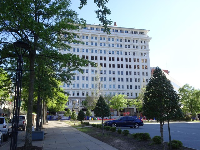 Two of the floors of that building have no windows.