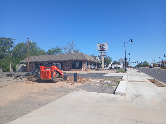Angry Dave's Bicycles, at the top of the hill just where I expected it to be. It's open and was able...