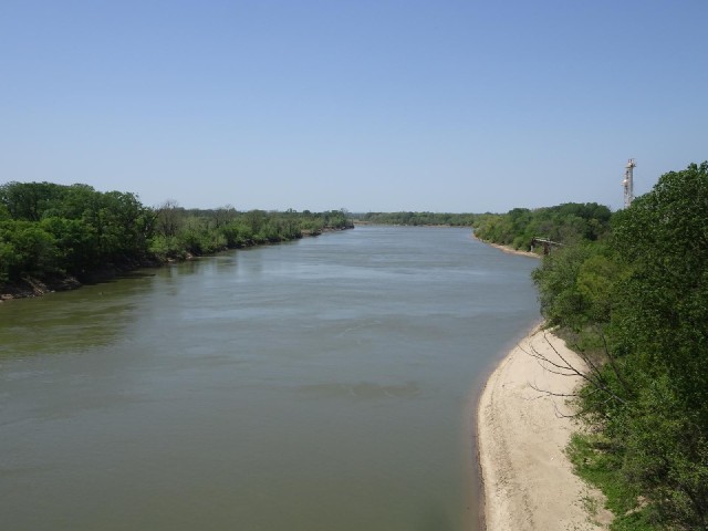 The White River.