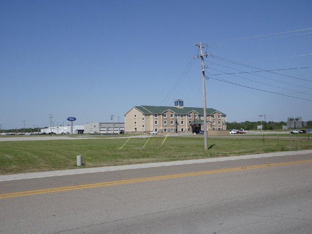 I chose last night's hotel because it was close to a lot of restaurants but then when I got there I ...