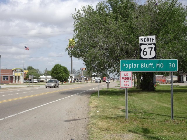 It's far too early to try to check into a hotel here in Corning. The next ones are in Poplar Bluff. ...