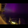 ... and from the front of the ship. This time it isn't only visible on a long-exposure photograph; I...