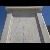 This war memorial surprised me. It has a list of names of people who died and then...