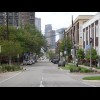 A view along Elm Street. I was semi-successfully livestreaming my journey down this road in my onlin...