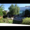 A view of the garden which is behind the Martial Arts Gate.