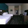 The room is large but feels a bit bare. I was surprised to see that hotel rooms in central Chicago c...