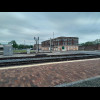 Centralia on Friday morning. I can hear the train horn in the distance and also the sound of bells c...