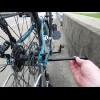 I've never seen a wheel attachement system like this before. If I get this bike home, it won't be ab...