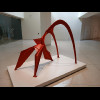 A small replica of Alexander Calder's artwork ...