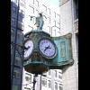 There are a few corner clocks like this around the city.