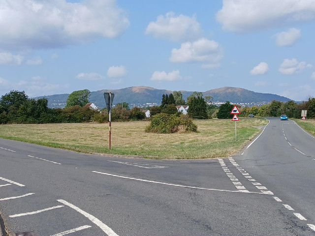 The Malvern Hills. I can see my flat from here.
