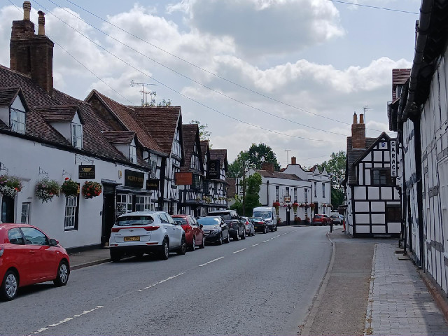 Ombersley. Very pretty.