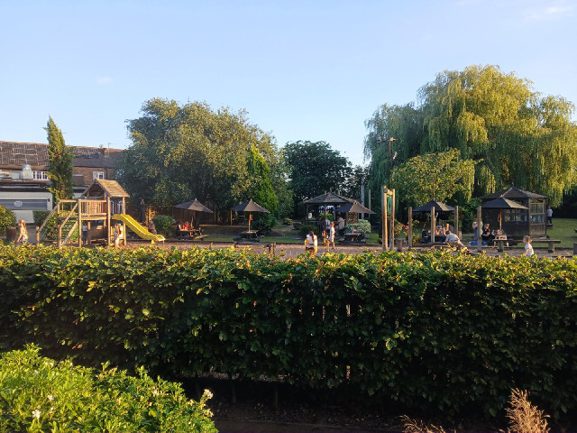 It's still sunny out there. The next few days are forecast to be very hot and what little wind there...