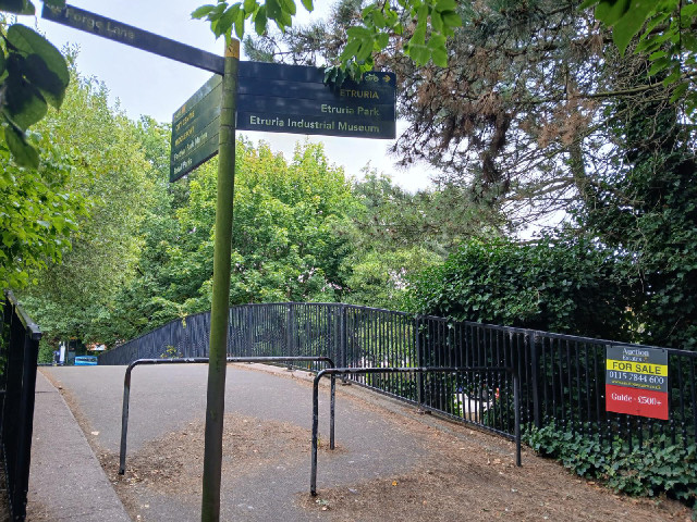 What's for sale for &pound;500? The railings?