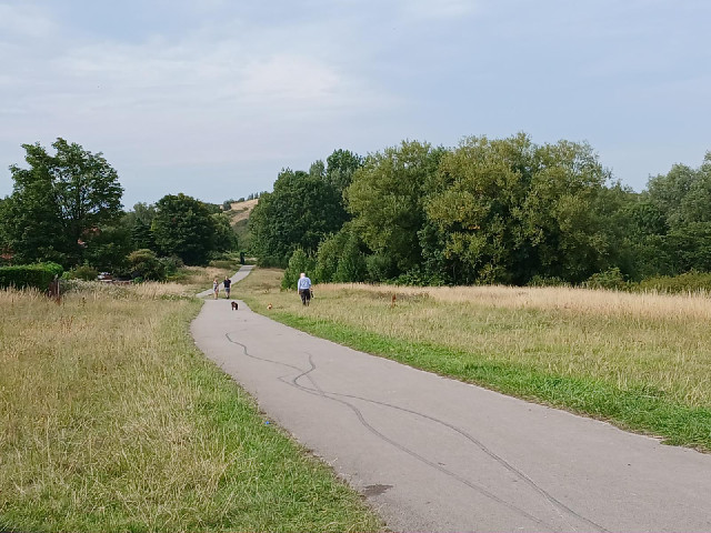 The remaining 10 miles of today will be on this old railway line.