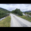 The Caledonian Canal on the left and the River Lochy on the right.
