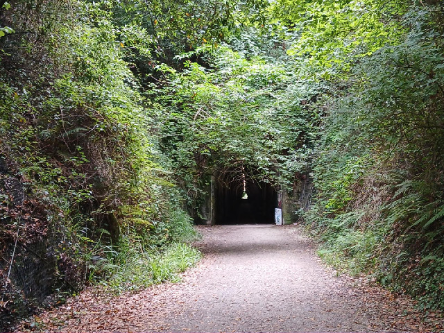 ... with a tunnel.