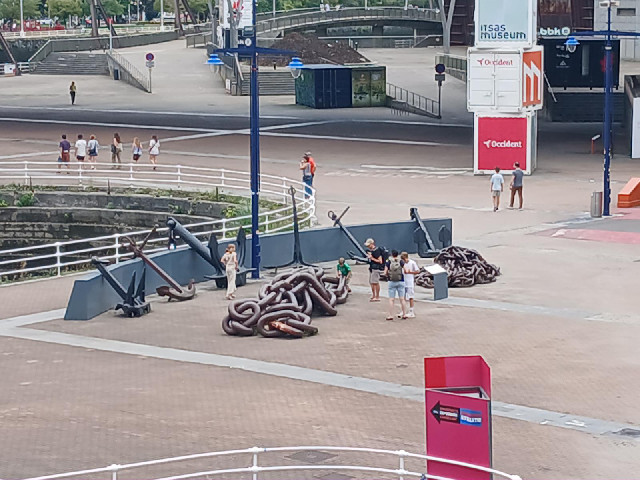 The docks outside the Sea Museum.