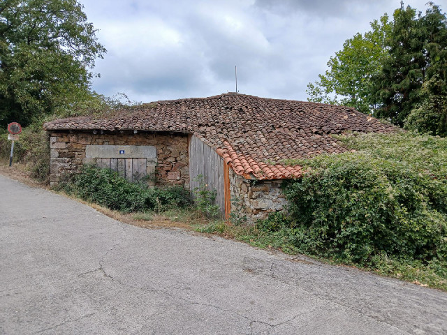 Just a house which looks abandoned.